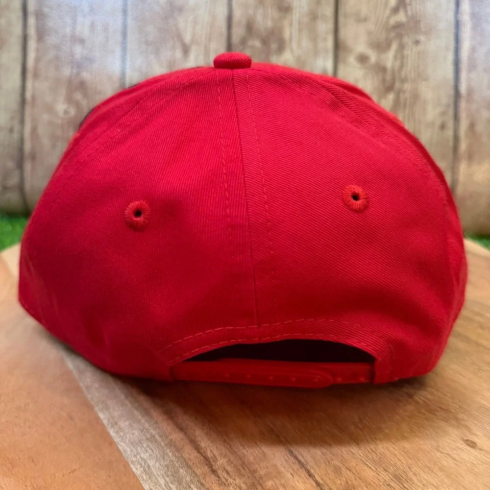 New Era 9FORTY A-Frame Stardom Hat Womens One Size Red Kansas City Chiefs Star